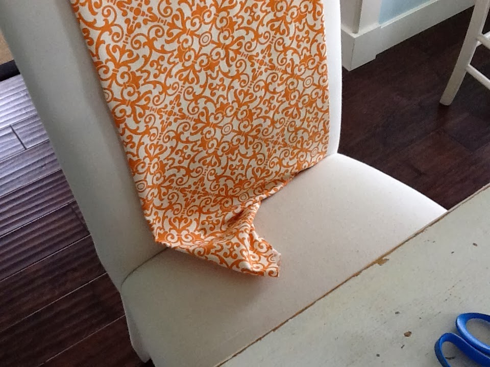 No Sew Dining Room Chair Makeover! The Style Sisters