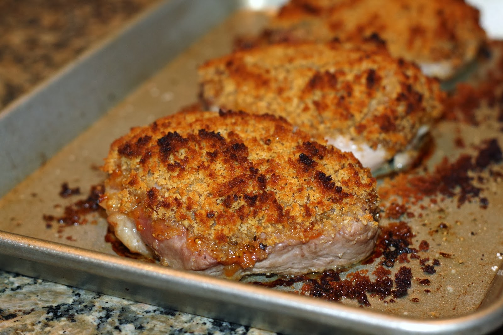 what's for dinner? crispy apricot pork chops... 30 minutes