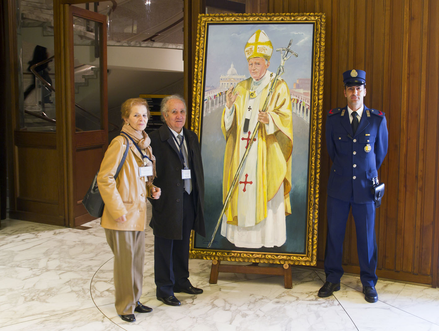 Painting offered by Dr. Clemente Ochoa