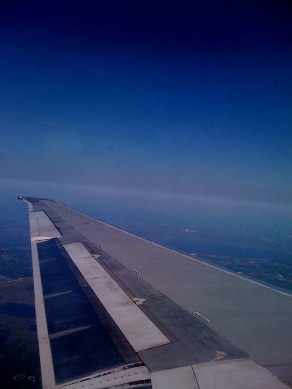 I flew into Melbourne, FL