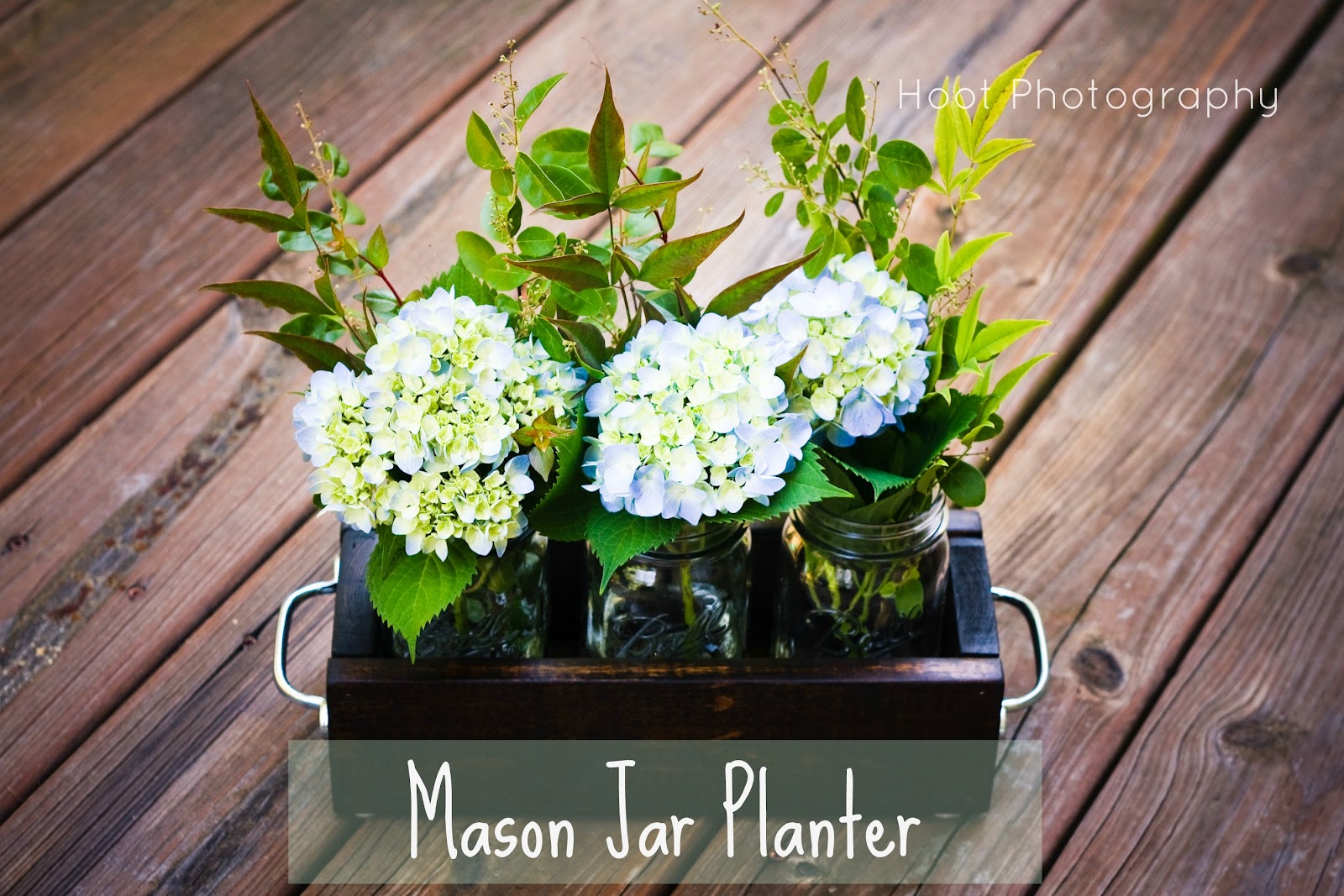 Hoot Designs Mason Jar Planter DIY