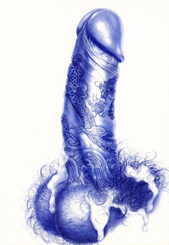 Фаллоимитатор Рисунок