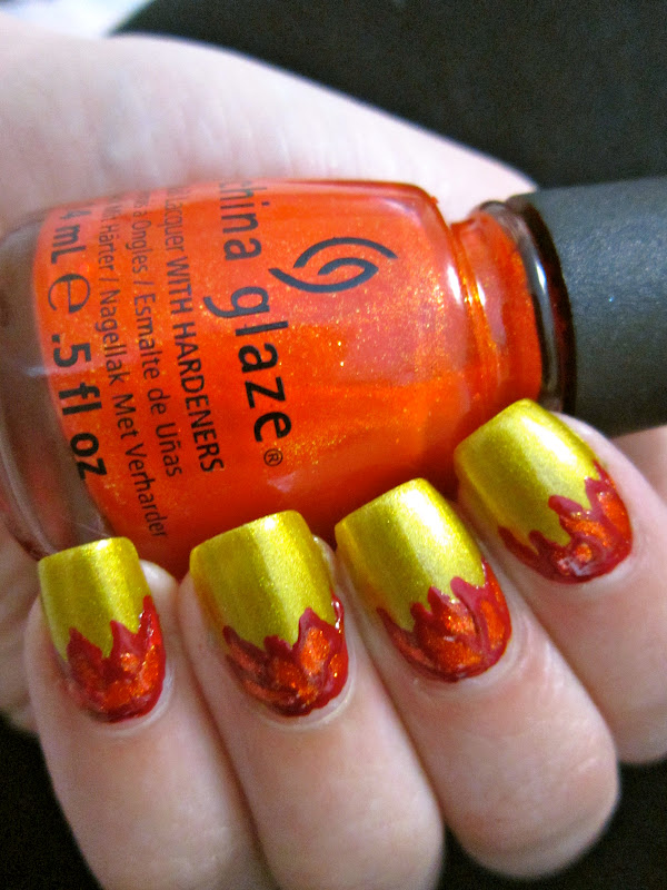 Epic Nail Time Lord Of The Rings Nail Art One manicure to rule them all.