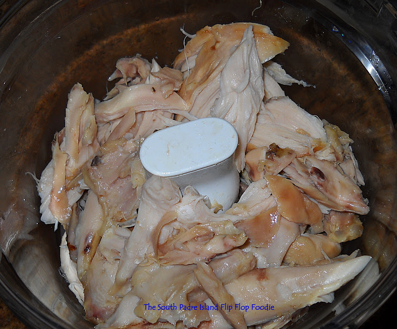 The South Padre Island Flip Flop Foodie Chicken Salad Spread...As a Dip!