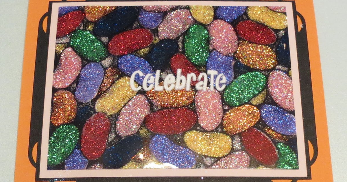 Kristi's Creative Cafe' Stencils &Glitter & Jelly Beans..OH MY