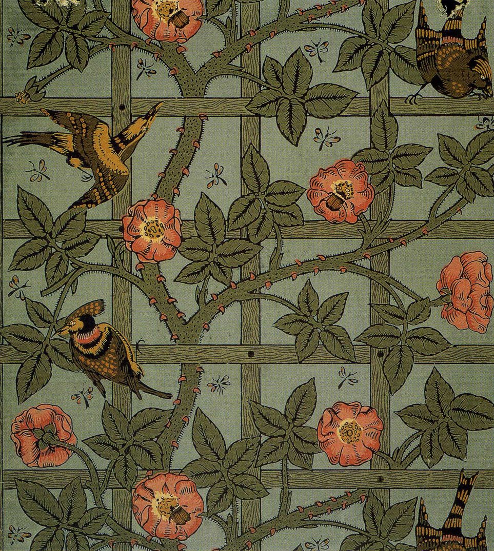 William Morris wallpaper &amp; textiles