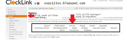 Cara Memasang Jam Di Blog, blog design