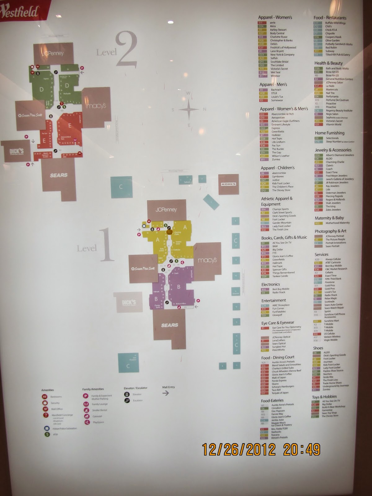 South Lake Mall Map Trip To The Mall: Southlake Mall-(Merrillville, In)