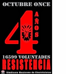 4 AÑOS DE DIGNA RESISTENCIA