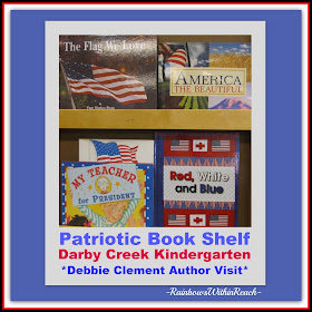 photo of: Patriotic picture books, Red White and Blue by Debbie Clement