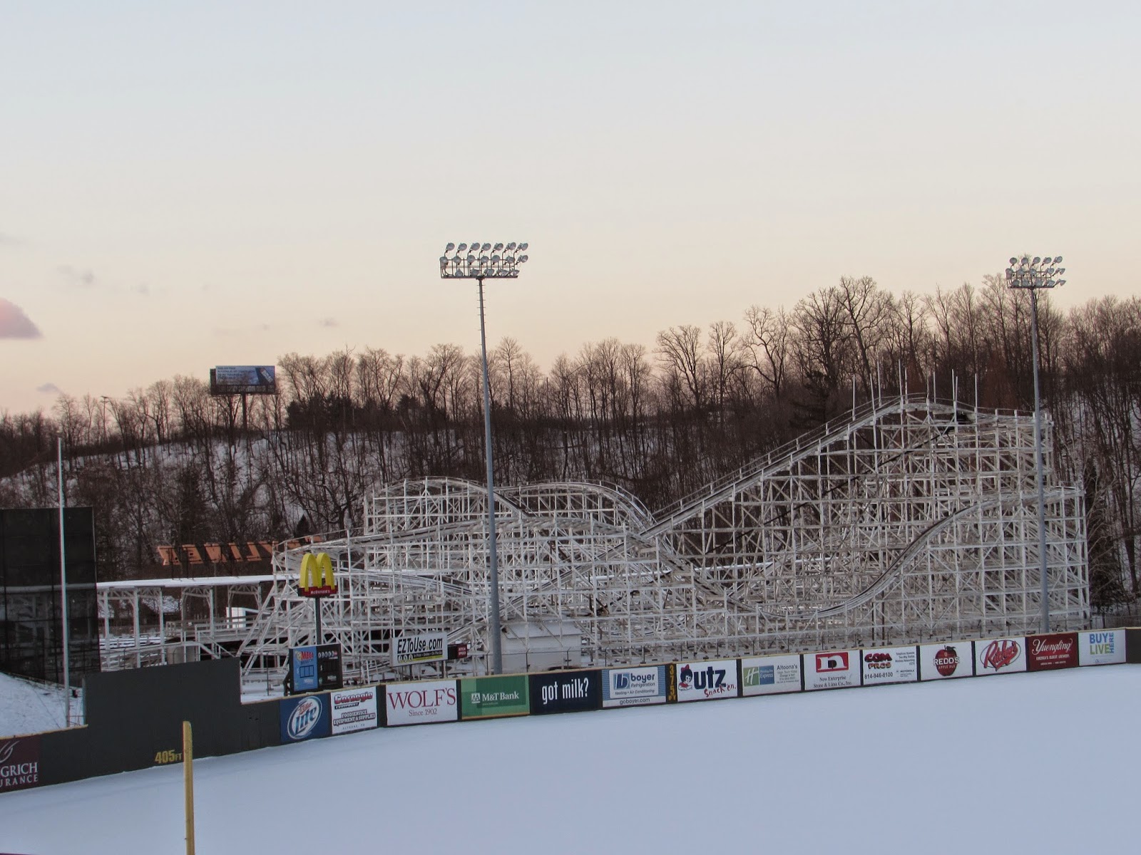 Lakemont Park Winter Views Coaster Talk No BS Zone