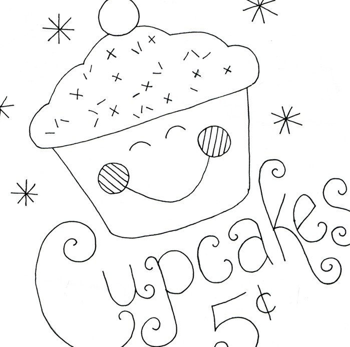 17 ideias de Cupcake  cupcake desenho, patchwork, riscos para patchwork