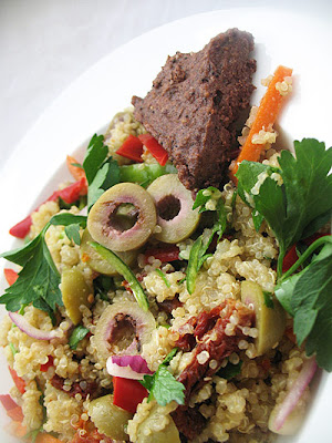 quinoa olive salad