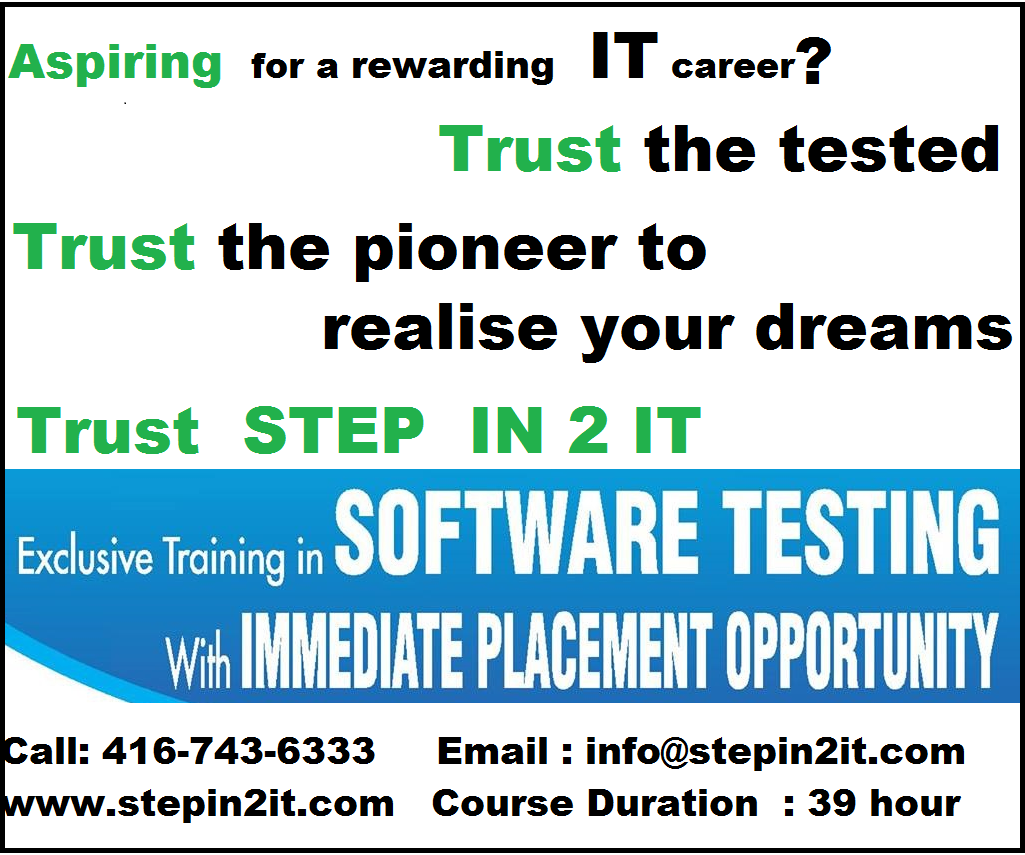 QA training mississauga