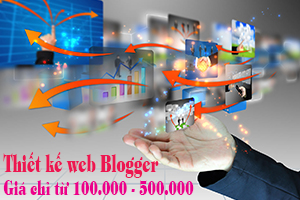 Dịch vụ Thiết kế website trên nền Blogger