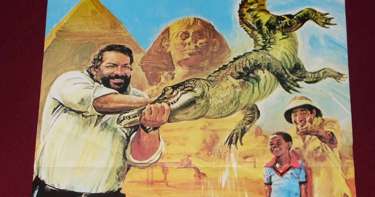 YugoRare Movie Posters Piedone d'Egitto (1980) Flatfoot in Egypt