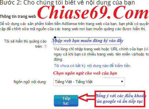 Hướng dẫn đăng ký Google Adsense thành công Hướng dẫn đăng ký Google Adsense thành công