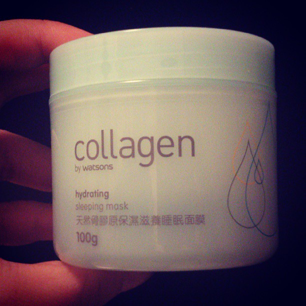 a simple moment Collagen Hydrating sleeping mask by Watsons review