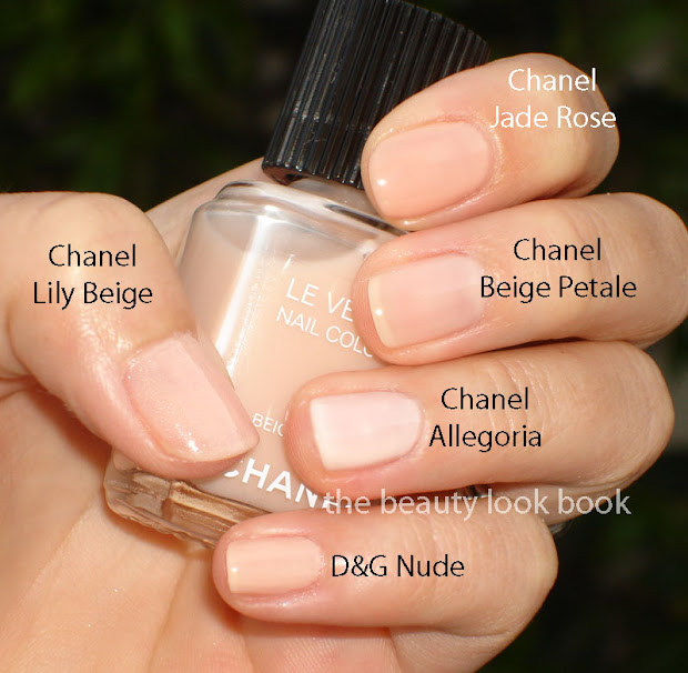 chanel le vernis color comparisons