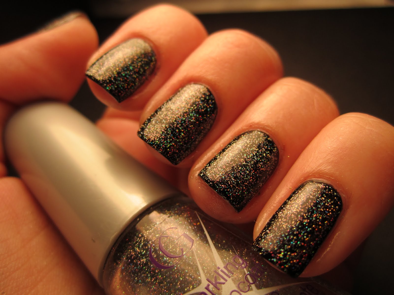 Jessica's Nail Art Holo Glitter Top Coat