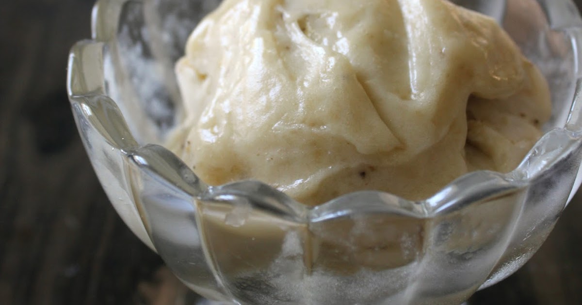 Banana Ice Cream Fresh from the...