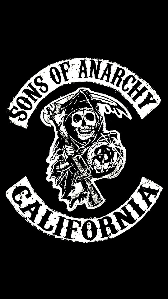 Sons Of Anarchy Reaper Logo  Android Best Wallpaper