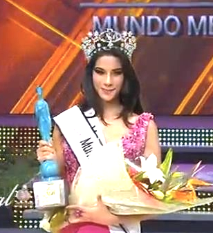 Miss Mundo World Mexico 2013 winner Maria Elena Chagoya Triana