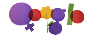 Google Doodle International Women's Day - 8th March 2012