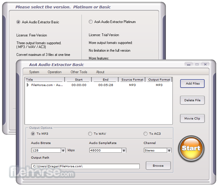 AoA Audio Extractor 2.3.7 Full Version Free Download PC GAME SUITE