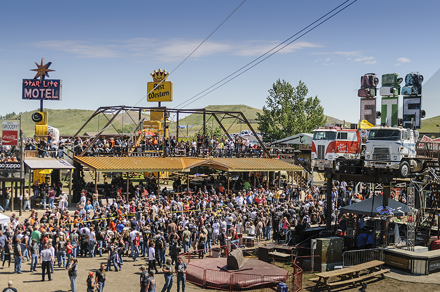 Dakotagraph Color and craziness must be Sturgis!