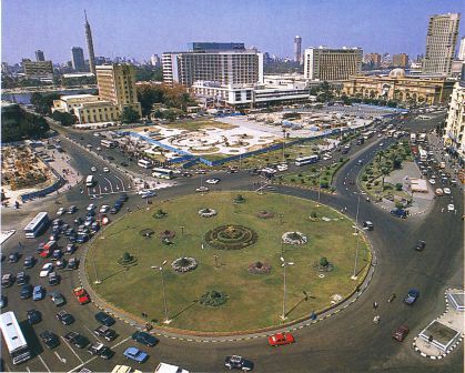 تاريخ ميدان التحرير Tahrir+Square