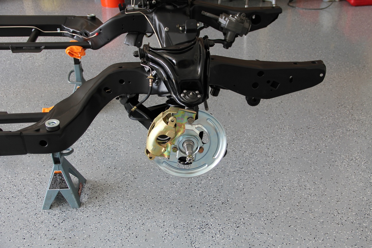 The making of Steve's 1966 Chevelle SS Front Suspension, Engine is