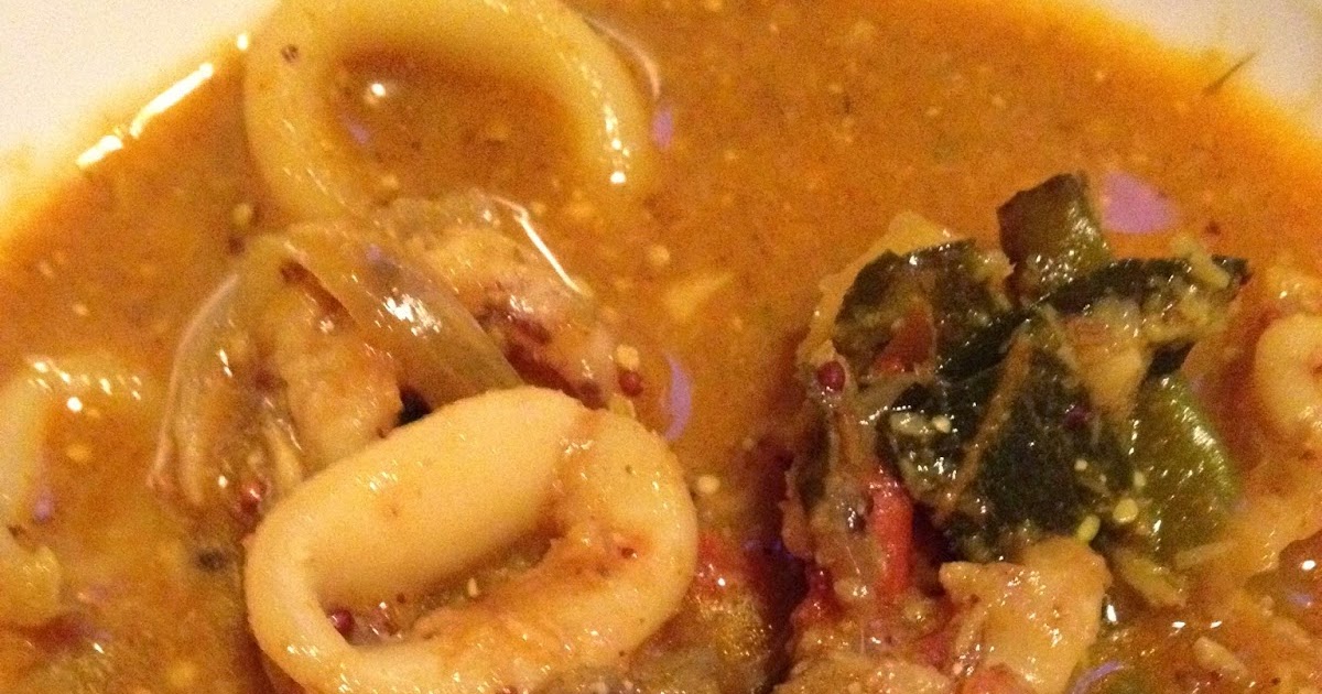 Jaanu's food Diary South Indian Squid Curry Rick Stein