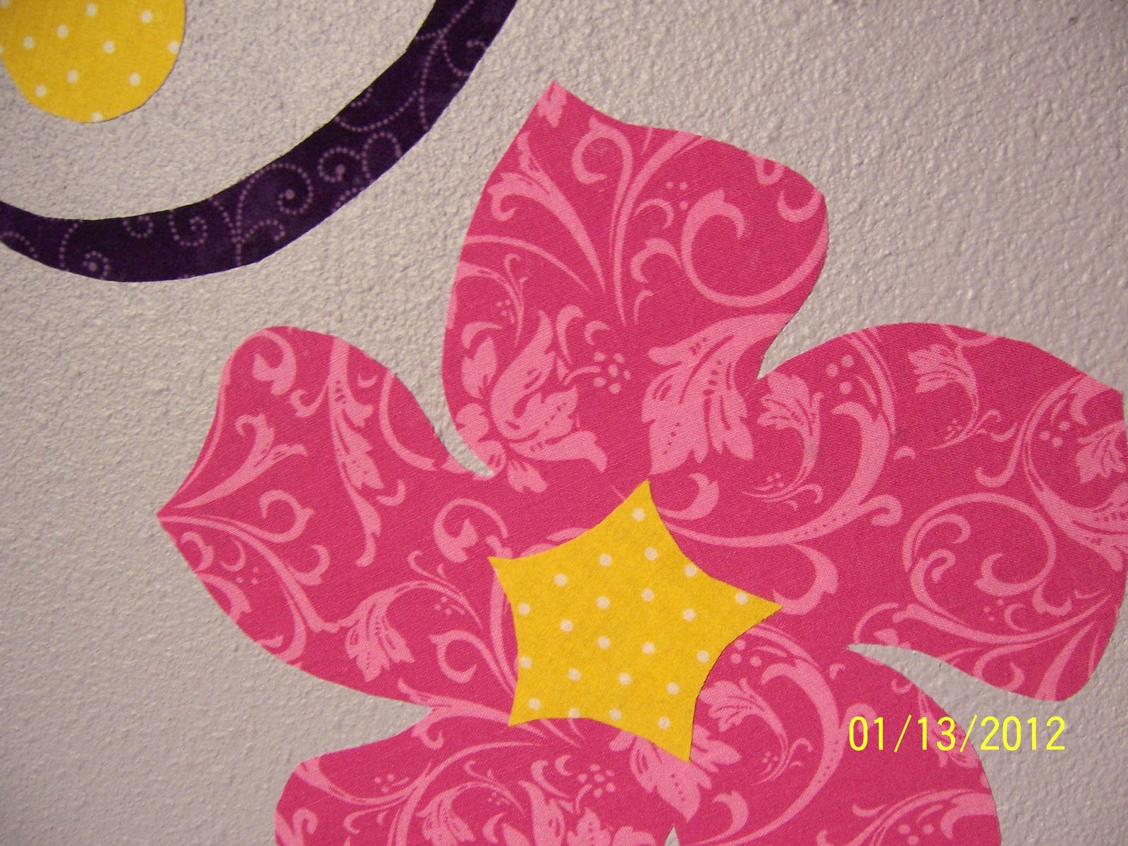 Whimsymablog Fabric Wall Appliques a tutorial