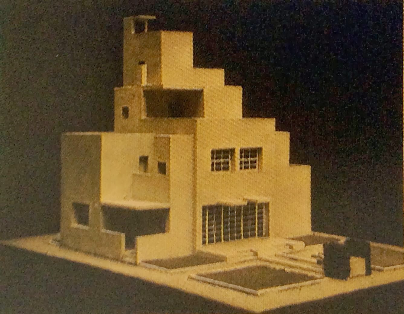 Maquette+villa+1924