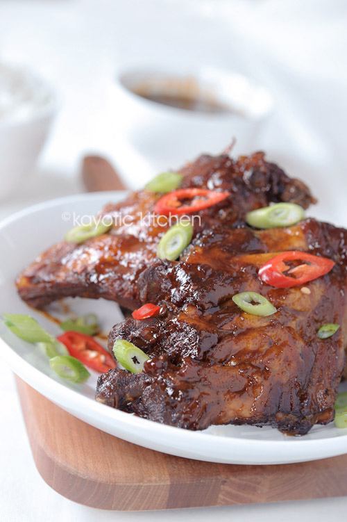 Slow Cooker Peppery Asian Ribs from Kayotic Kitchen Slow Cooker or