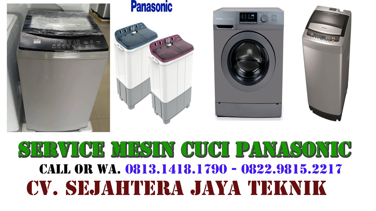 Service Mesin Cuci Panasonic di Jakarta Selatan