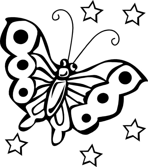 butterfly coloring pages, kids coloring pages title=