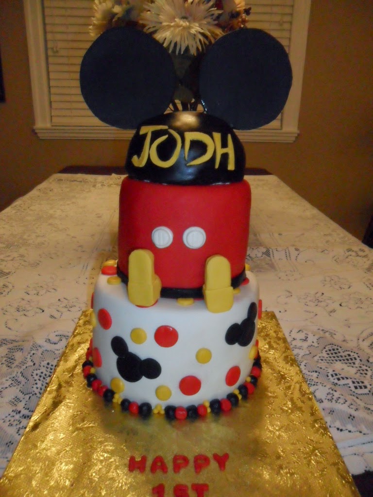 Larry the Cake Guy: Mickey Mouse Cake
