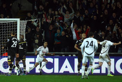 Swansea City 1 - 1 Tottenham Hotspurs (3)