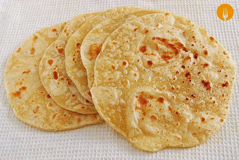 Tortillas de trigo para fajitas y burritos. Recetas mexicanas Recetas