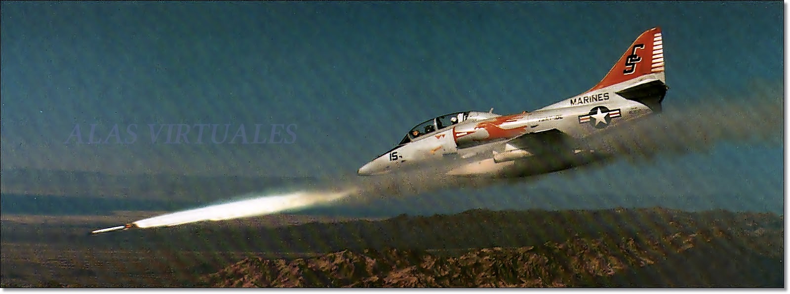 Los 60 años del Skyhawk McDonnell+Douglas+A-4+Skyhawk+4