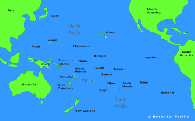 Islas del Pacifico Sur