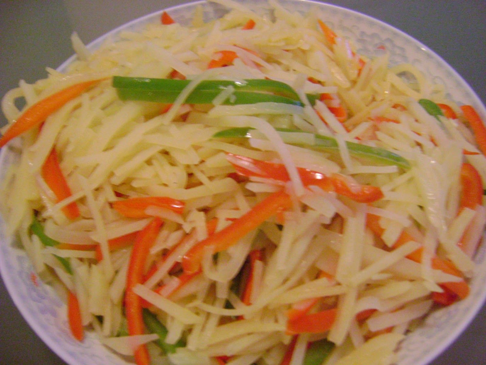 Sophia's Oven Potato Strips (Chinese Side Dish)