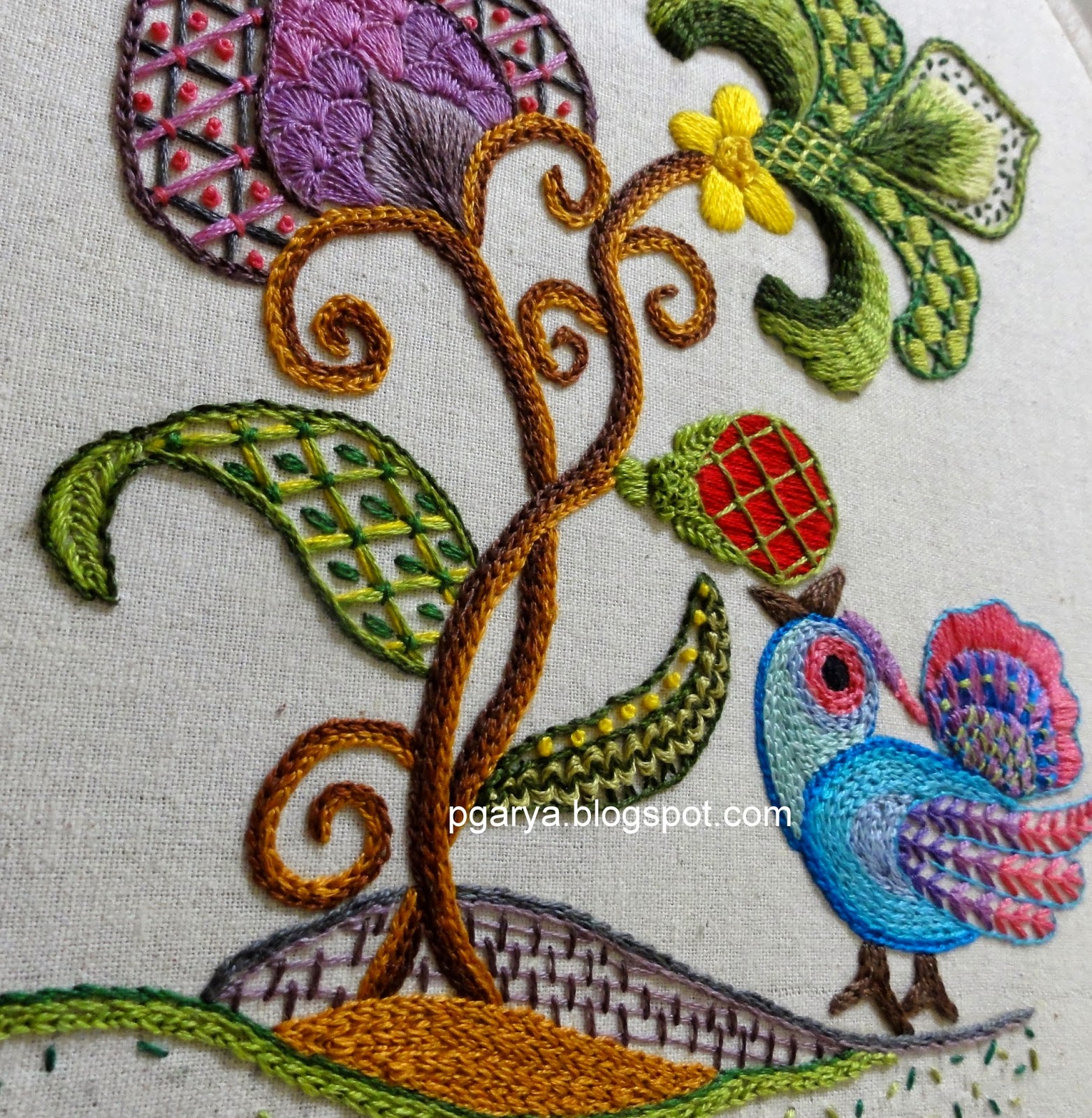 Crafty Needlelite by Preethi Arya Crewel Work