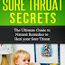 Sore Throat Secrets - Free Kindle Non-Fiction 