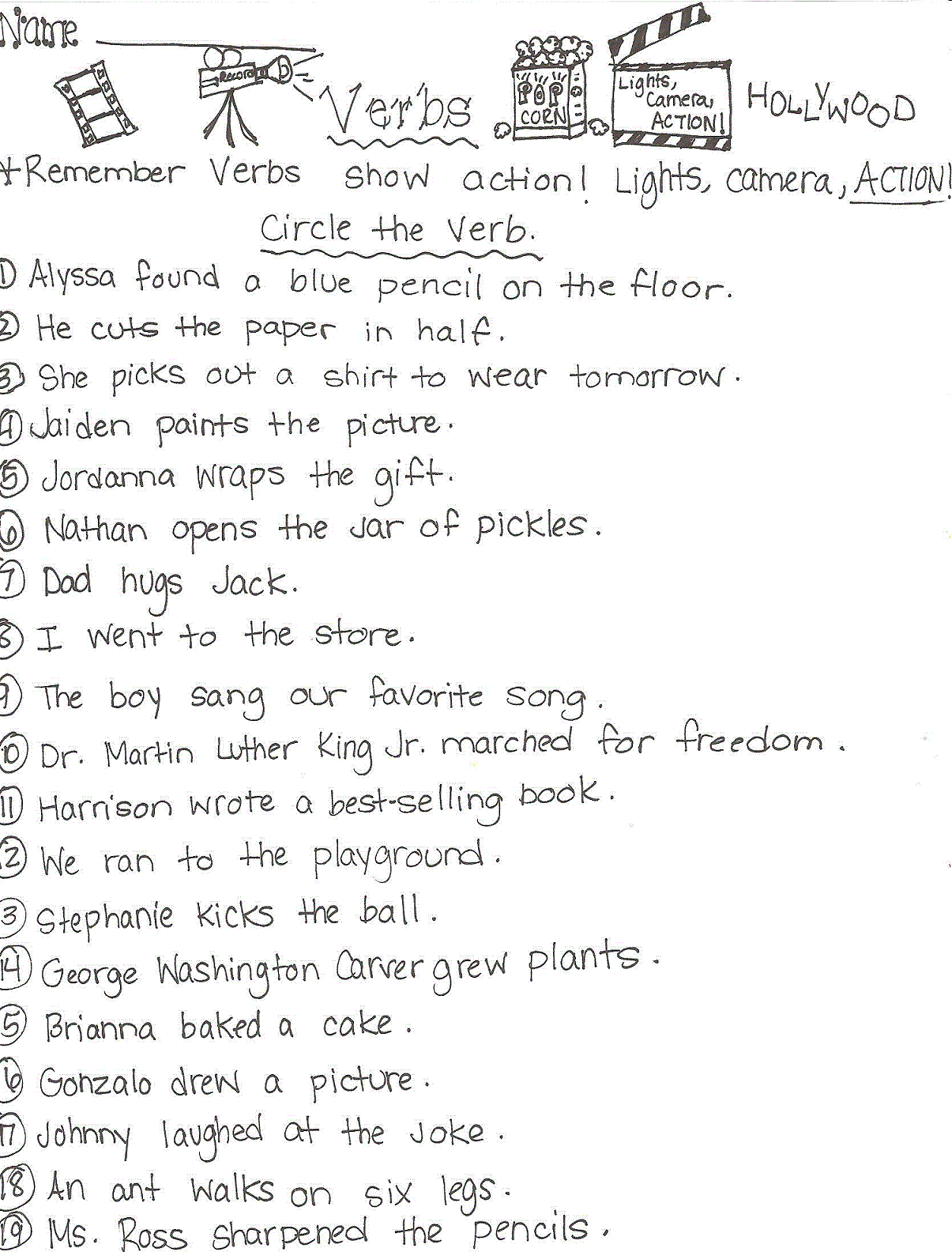 Worksheet Worksheets On Verbs For Grade 3 worksheet on verbs for grade 3 scalien action 3rd common core