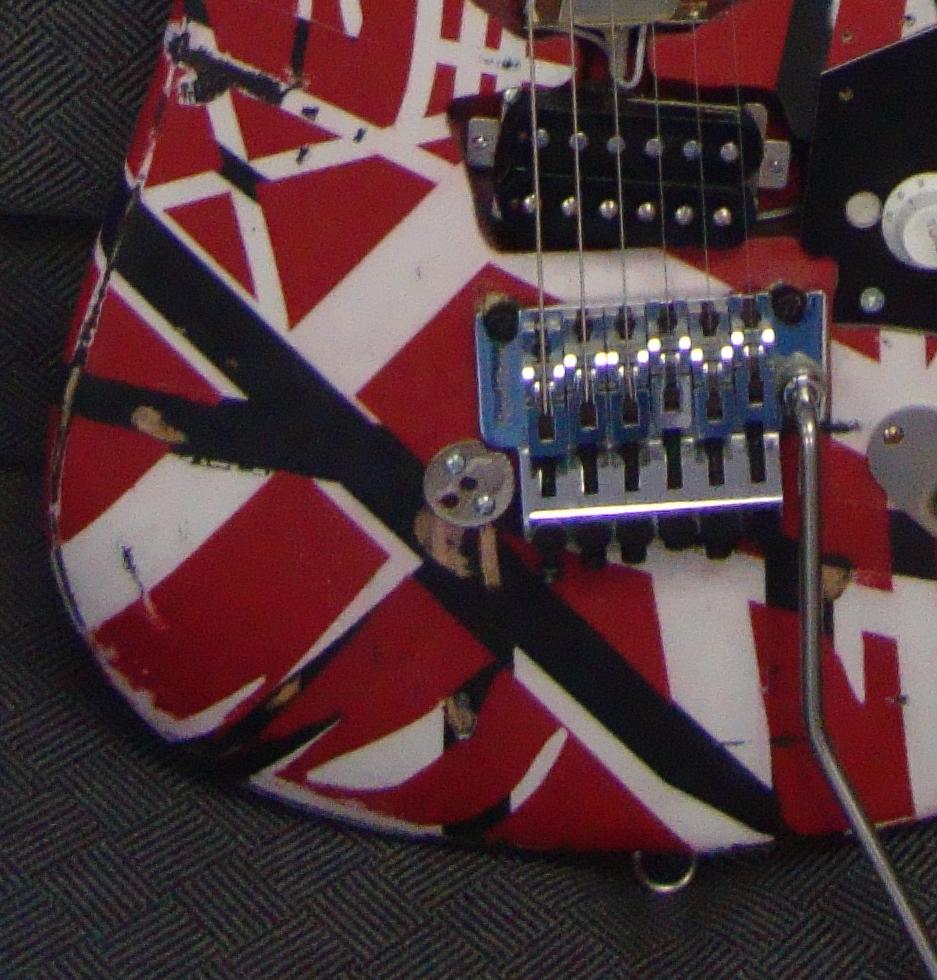 EVH Frankenstrat 1971 D Quarter For Your Replica Van Halen Guitar