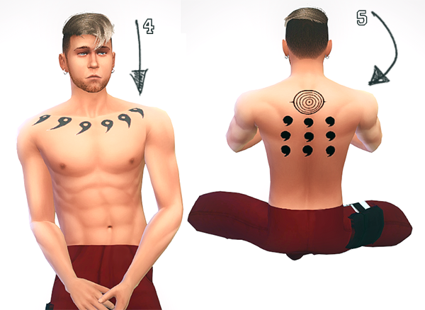 Naruto Male Tattoos | Happy To Be