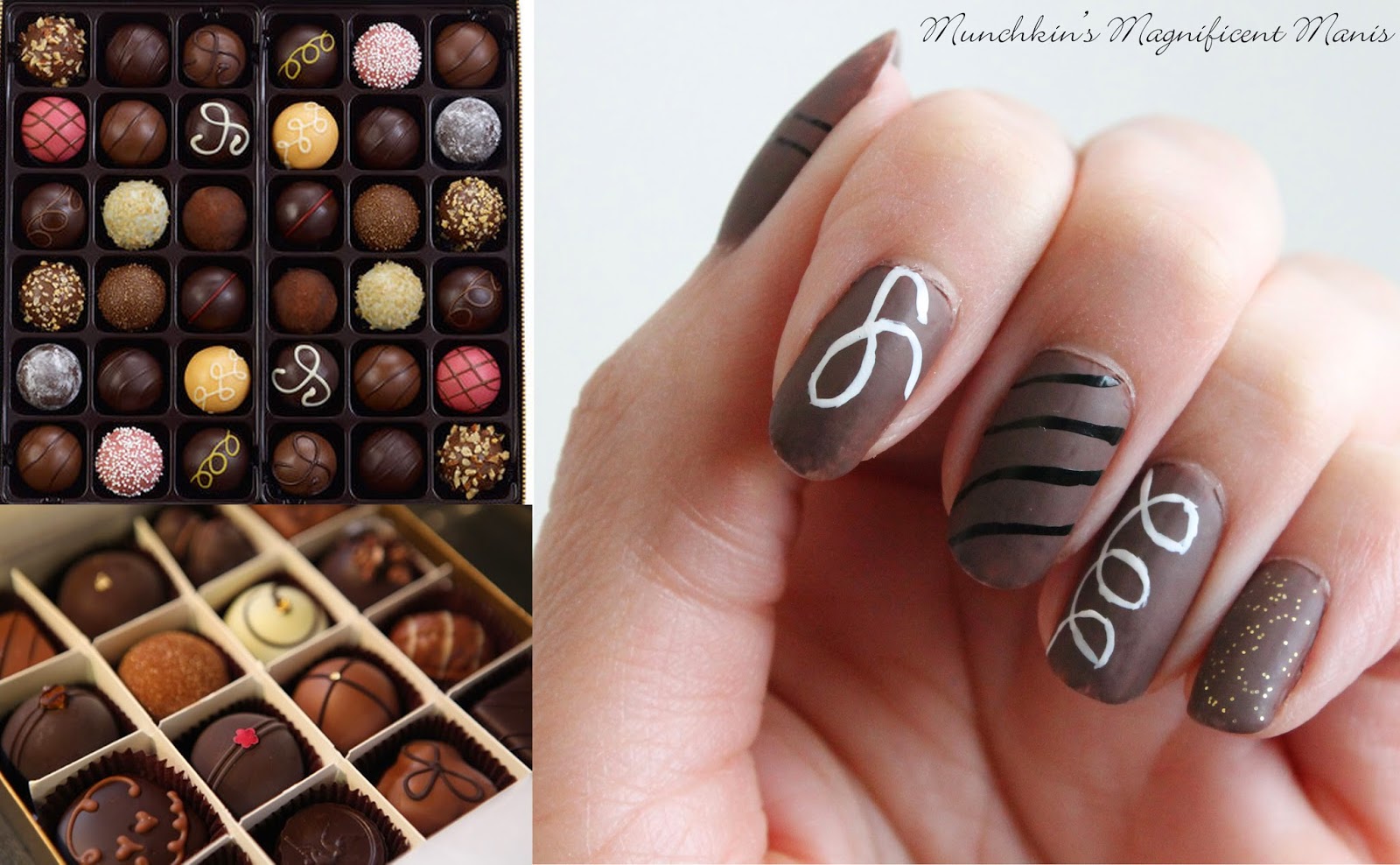 Chocolate Brown Nail Art Designs - wide 9